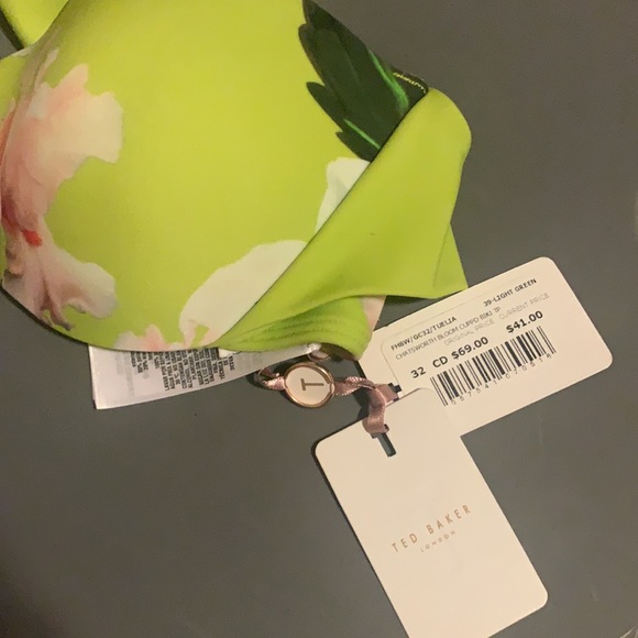 Ted BakerTuelia Chatsworth Bloom Bikini Top - Picture 8 of 8